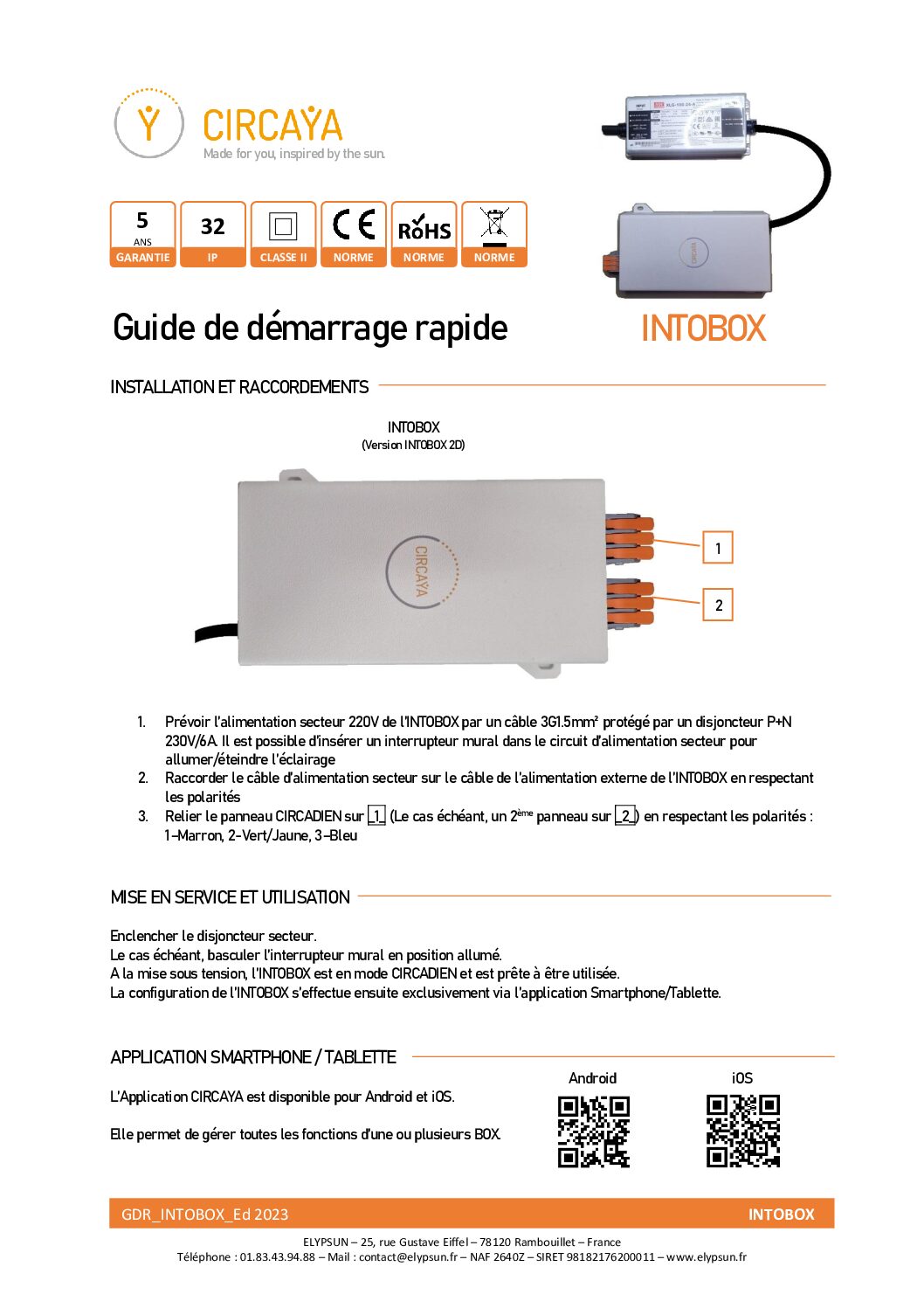 Guide Démarrage Rapide IntoBox Ed2023